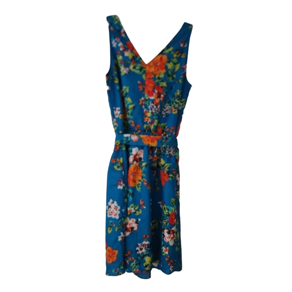 Express Floral Sleeveless Dress Size XS - Picture 3 of 6